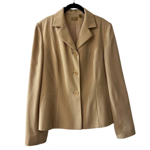 Caslon beige blazer size 12 - Picture 1 of 5